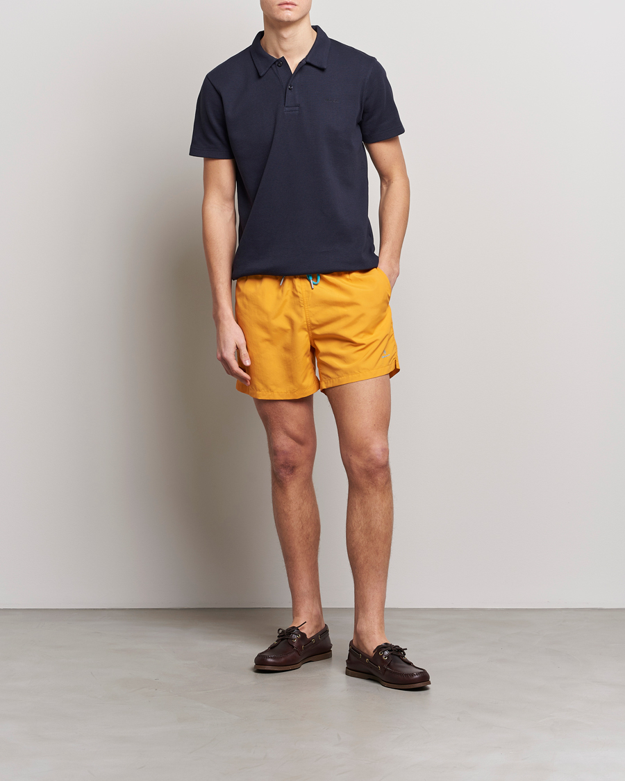 Men | Swimwear | GANT | Basic Swimshorts Dalia Orange