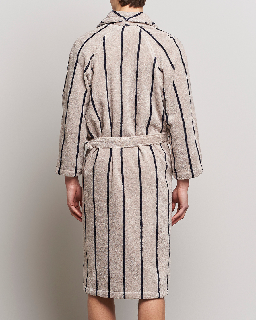Men | Pyjamas & Robes | GANT | Striped Robe Putty