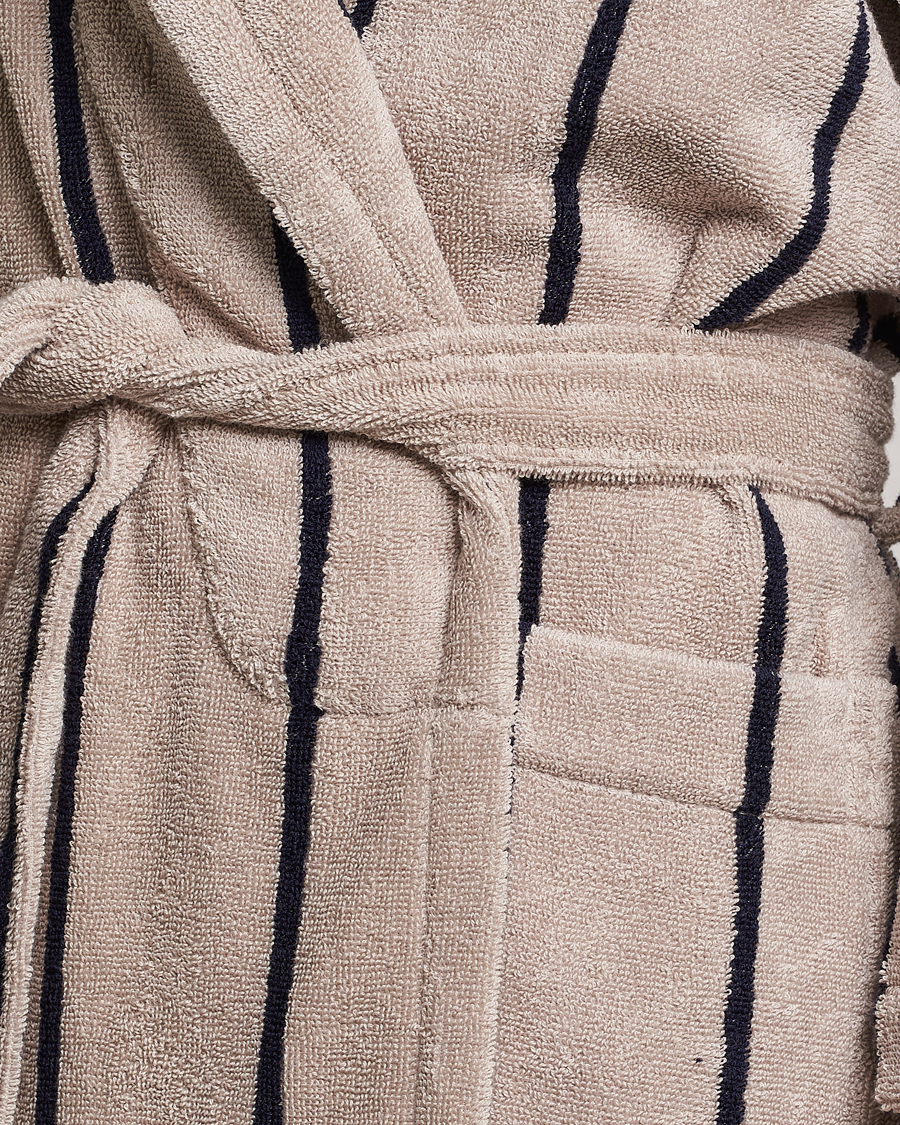 Men | Pyjamas & Robes | GANT | Striped Robe Putty