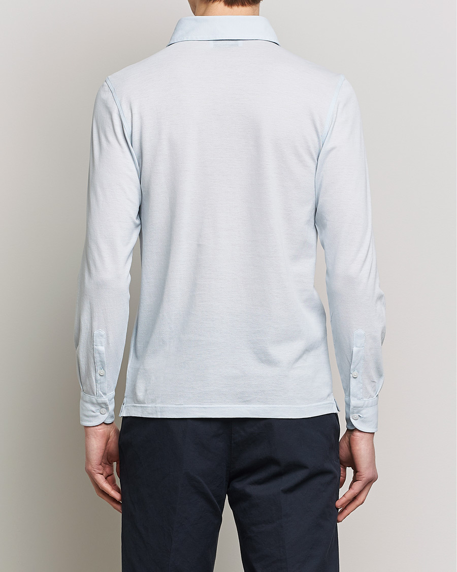 Men | Shirts | Gran Sasso | Popover Shirt Light Blue