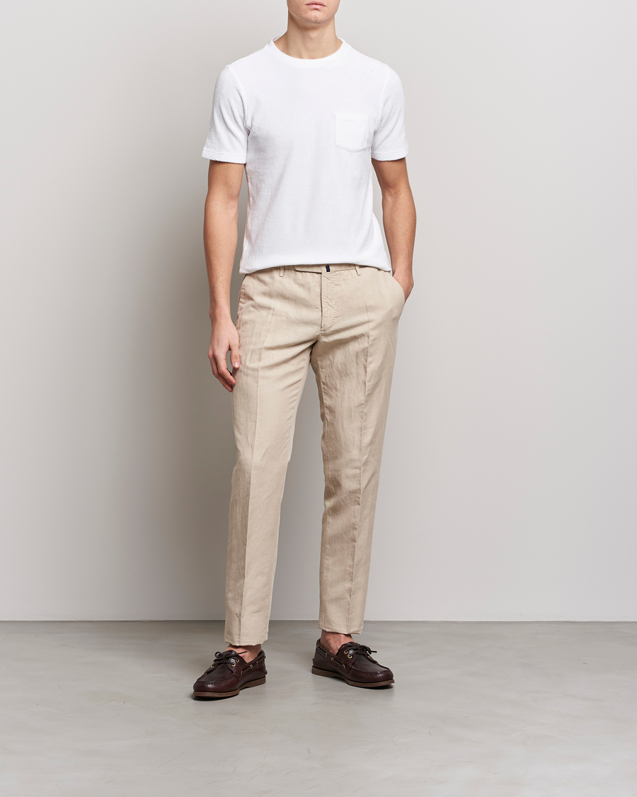 Men | T-Shirts | Gran Sasso | Cotton Terry Tee White