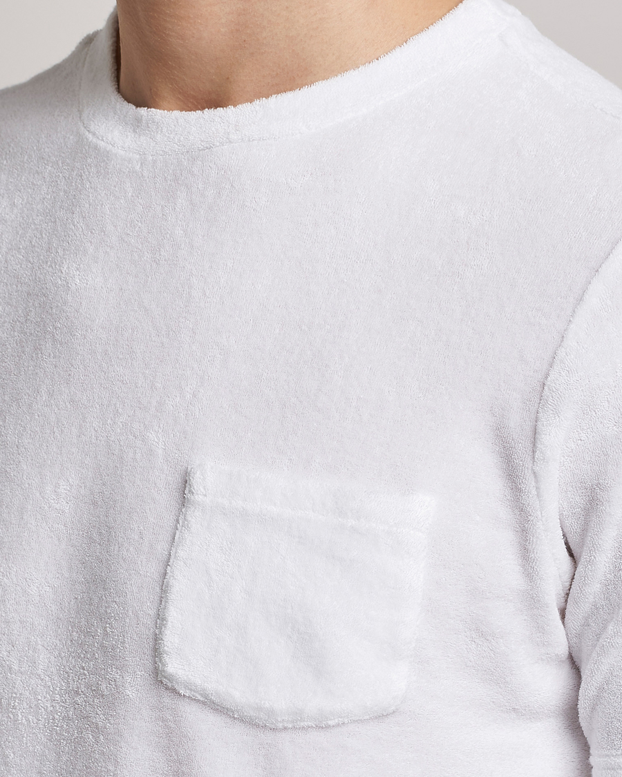 Men | T-Shirts | Gran Sasso | Cotton Terry Tee White