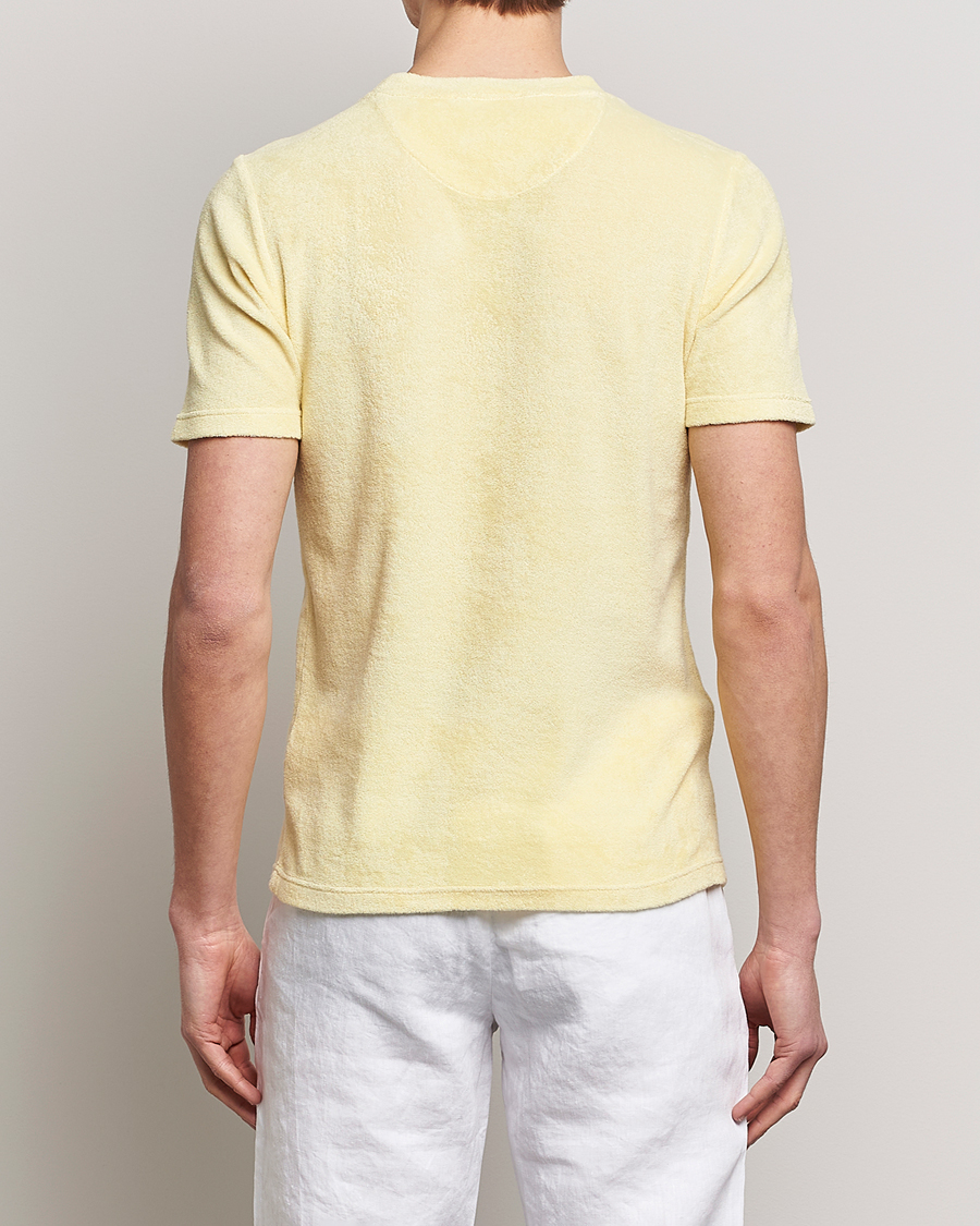 Men | T-Shirts | Gran Sasso | Cotton Terry Tee Yellow
