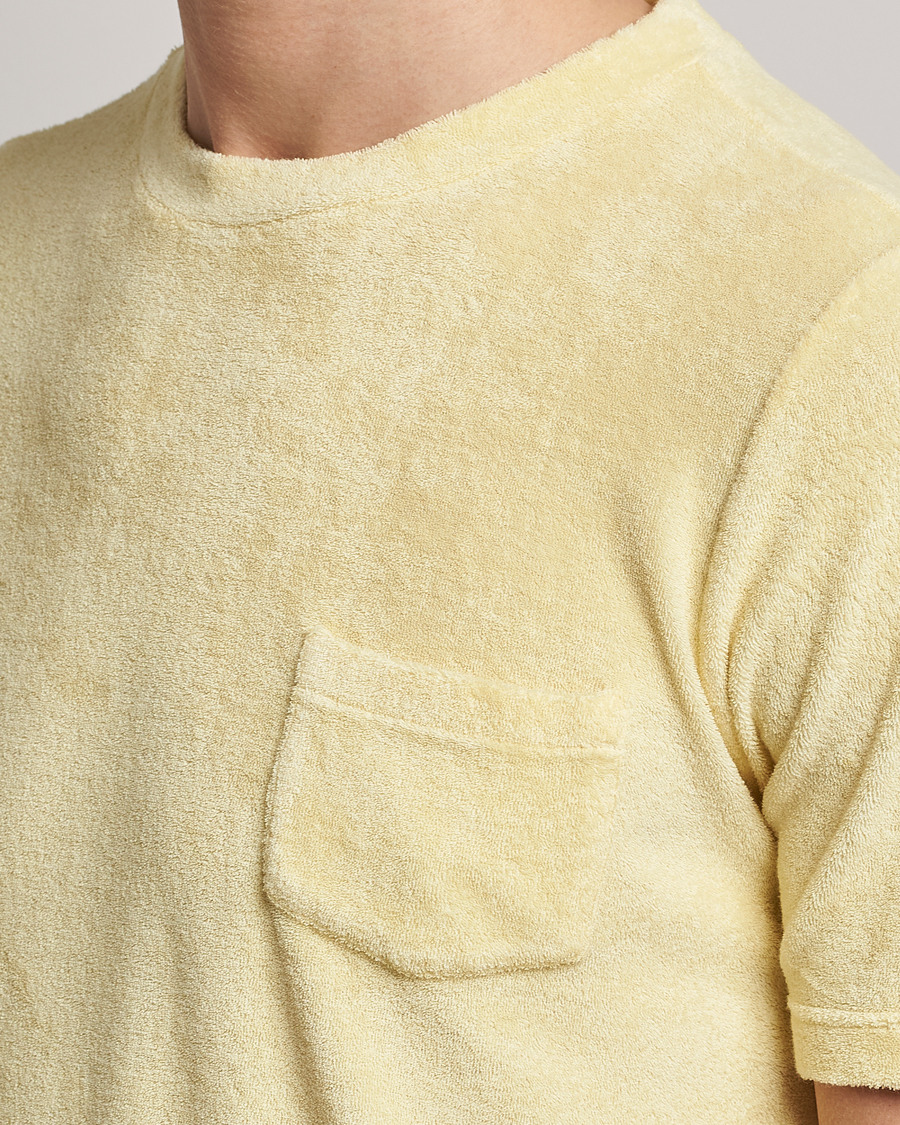 Men | T-Shirts | Gran Sasso | Cotton Terry Tee Yellow