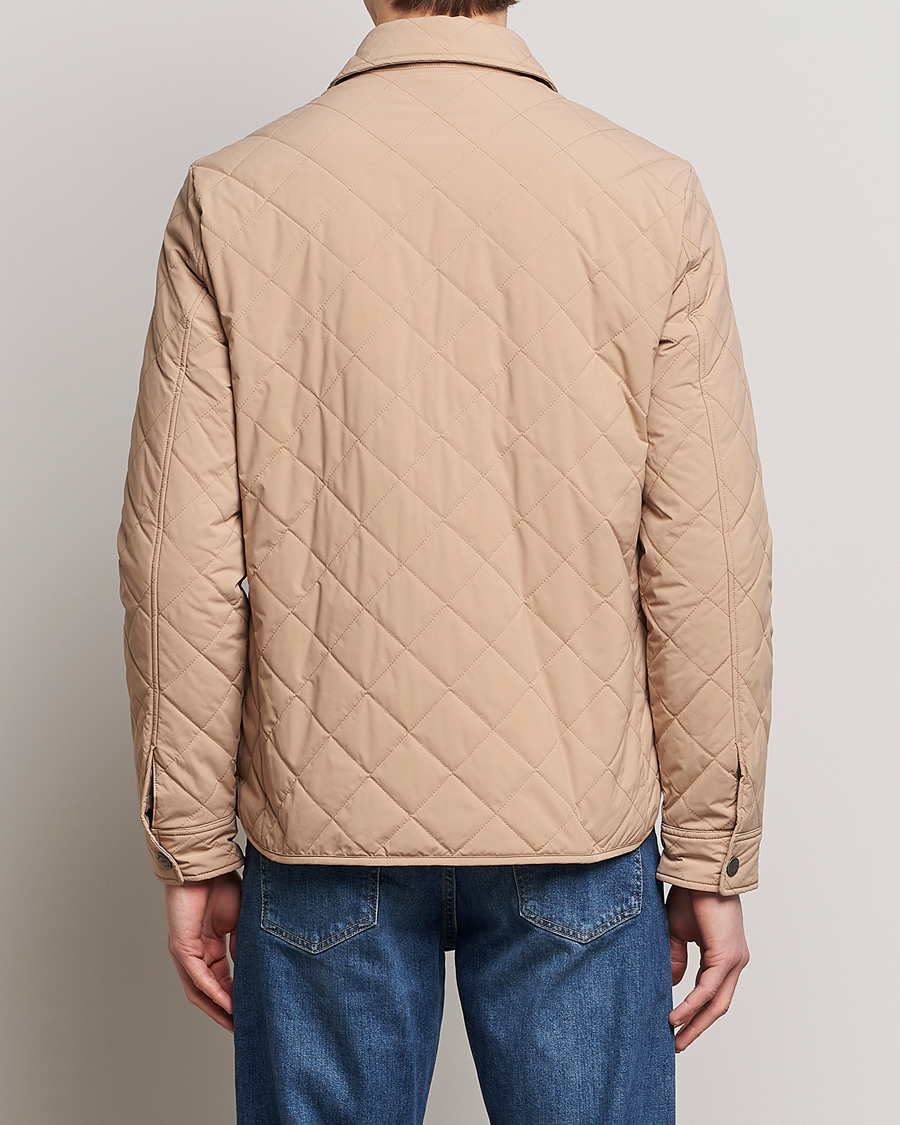 Men | Coats & Jackets | Morris | Dunham Quilted Jacket Beige