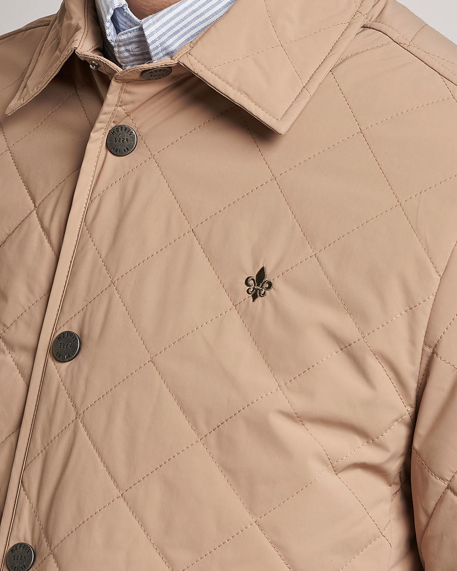 Men | Coats & Jackets | Morris | Dunham Quilted Jacket Beige