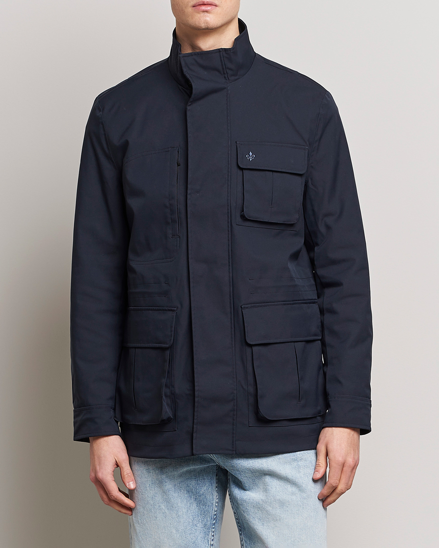 Men | Morris Coats & Jackets | Morris | Alton Softshell Field Jacket Old Blue