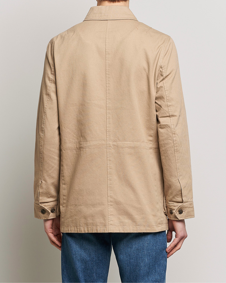 Men | Coats & Jackets | Morris | Amira Cotton Sand Field Jacket Beige