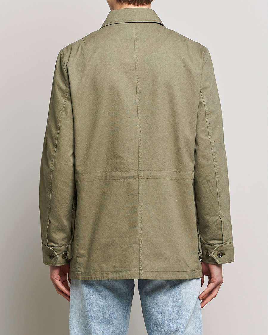 Men | Coats & Jackets | Morris | Amira Cotton Sand Field Jacket Olive