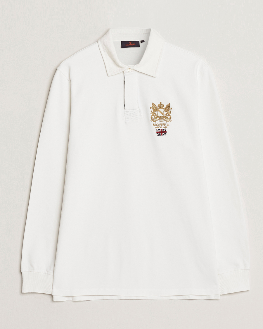 Men | Sweaters & Knitwear | Morris | Trenton Rugger Off White