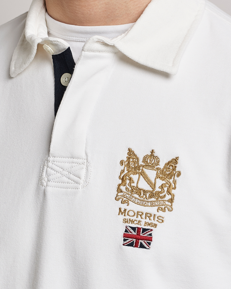 Men | Sweaters & Knitwear | Morris | Trenton Rugger Off White