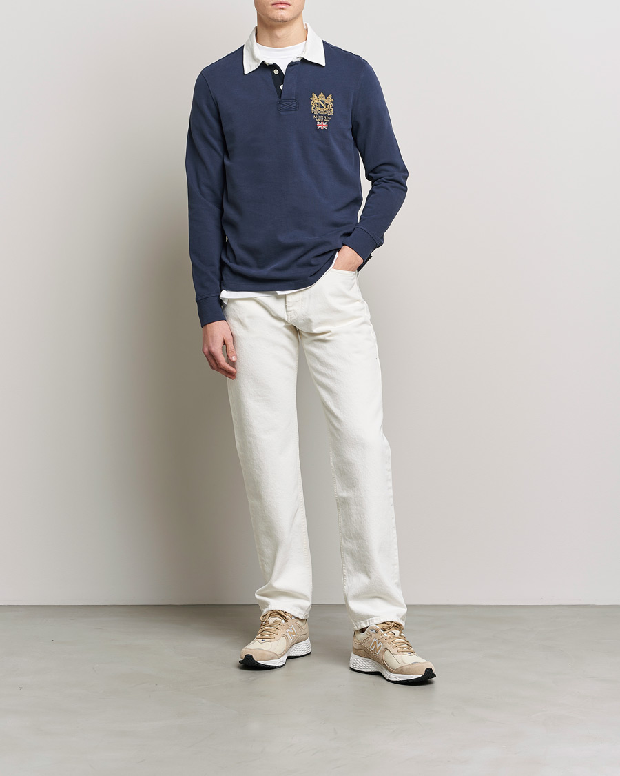 Men | Sweaters & Knitwear | Morris | Trenton Rugger Navy
