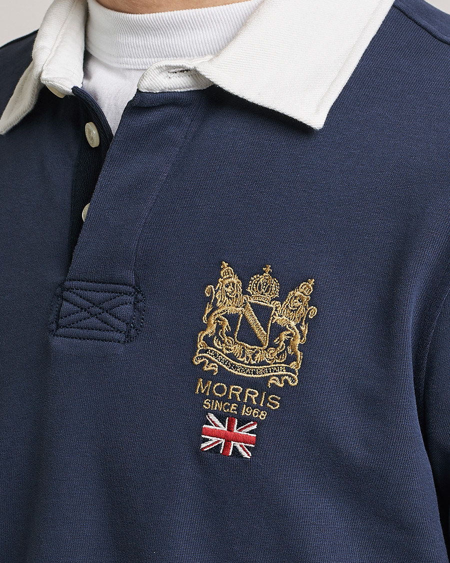 Men | Sweaters & Knitwear | Morris | Trenton Rugger Navy