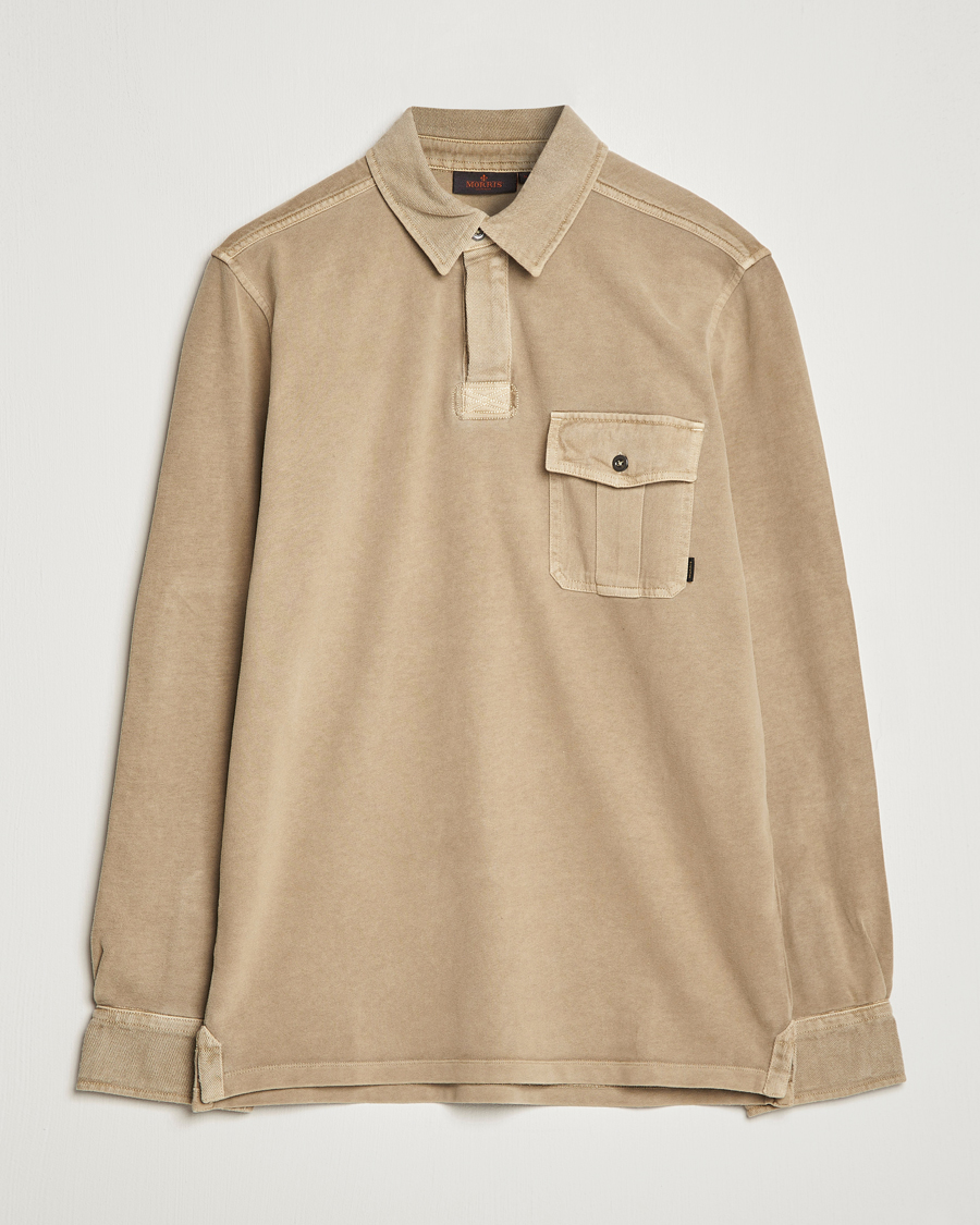 Men | Sweaters & Knitwear | Morris | Hamilton Sahara Polo Khaki