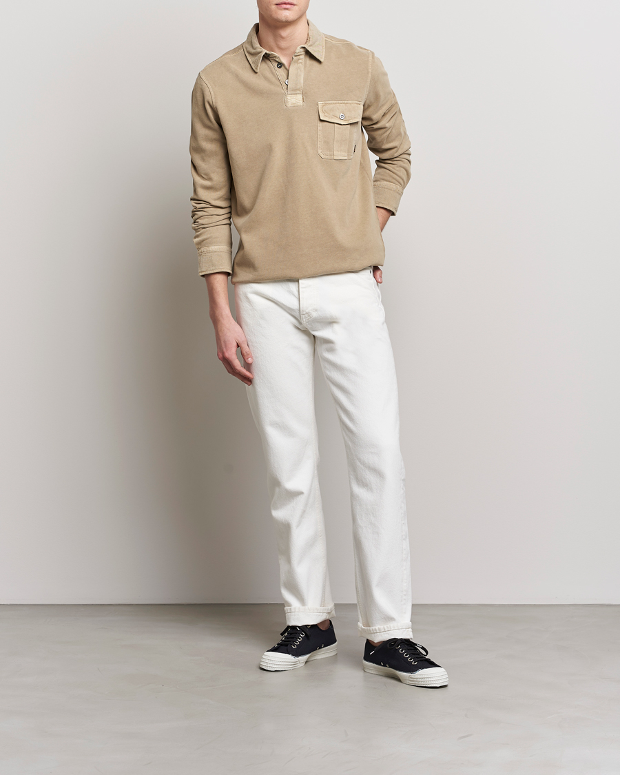 Men | Sweaters & Knitwear | Morris | Hamilton Sahara Polo Khaki