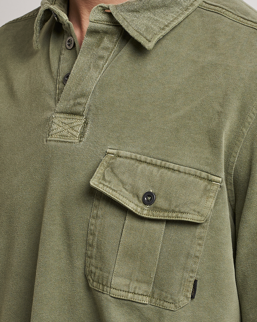 Men | Sweaters & Knitwear | Morris | Hamilton Sahara Polo Olive