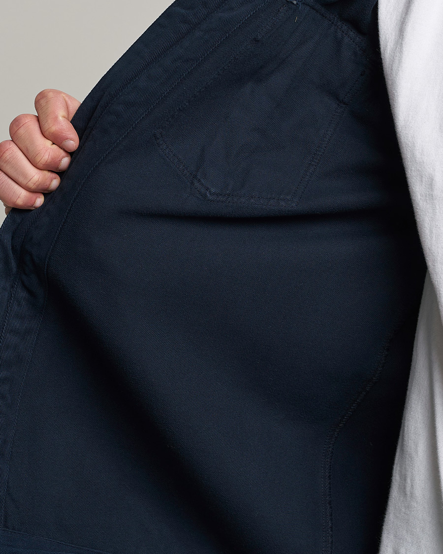 Men | Shirts | Morris | Brayden Zip Overshirt Old Blue