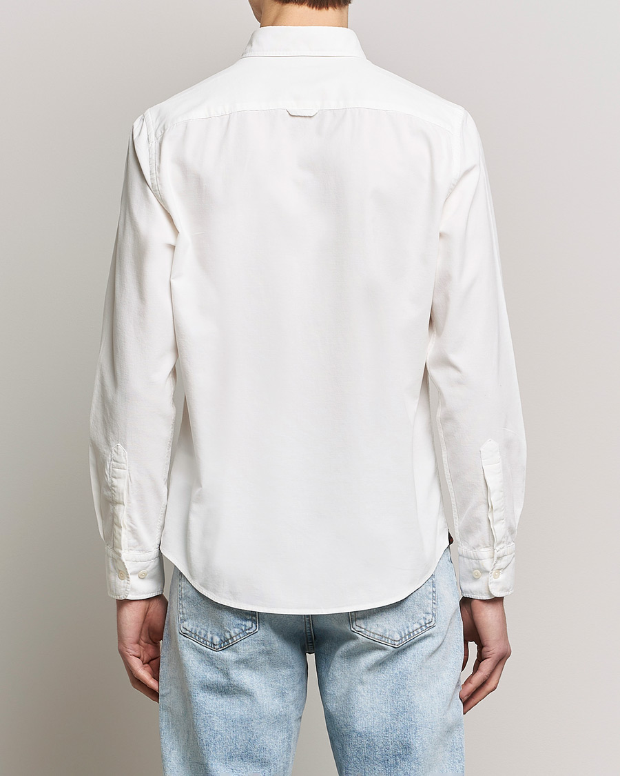 Men | Shirts | Morris | Summer Corduroy Shirt Off White
