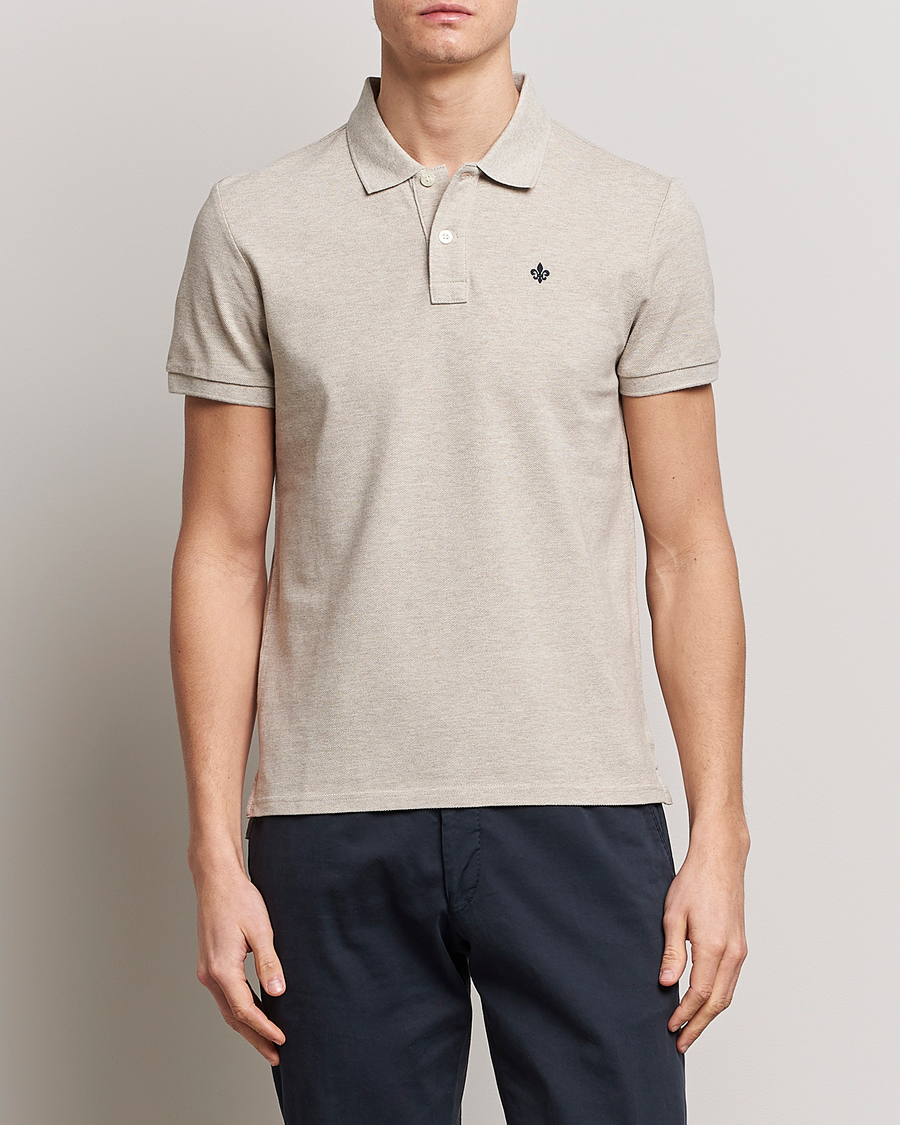 Men | Polo Shirts | Morris | New Pique Beige