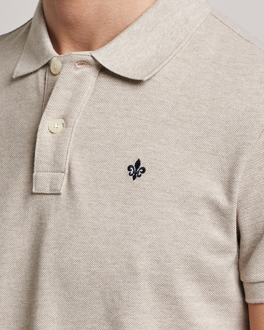 Men | Polo Shirts | Morris | New Pique Beige