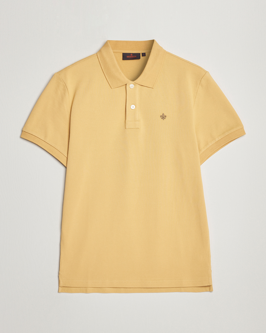 Men | Polo Shirts | Morris | New Pique Yellow
