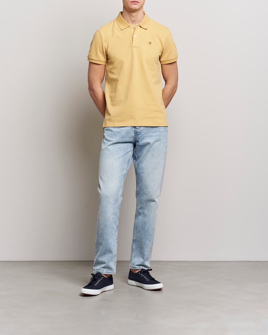 Men | Polo Shirts | Morris | New Pique Yellow