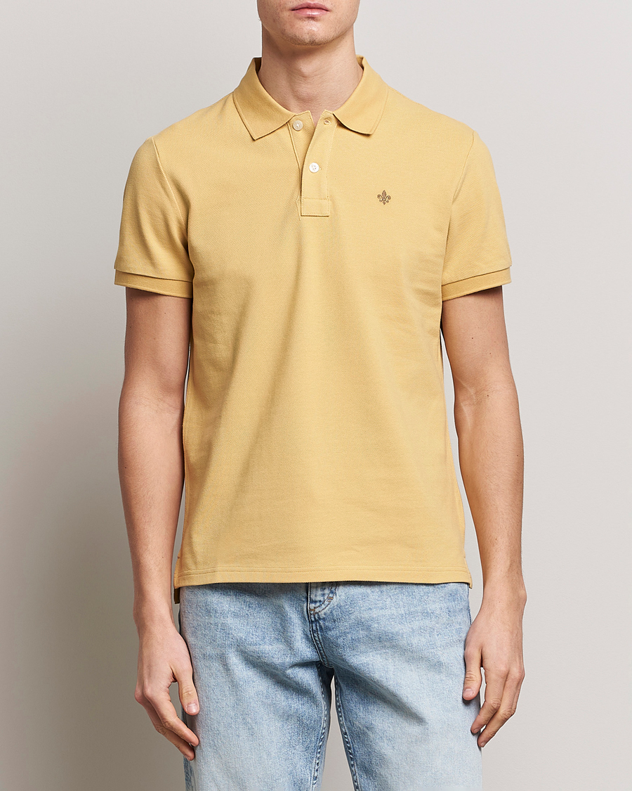 Men | Polo Shirts | Morris | New Pique Yellow