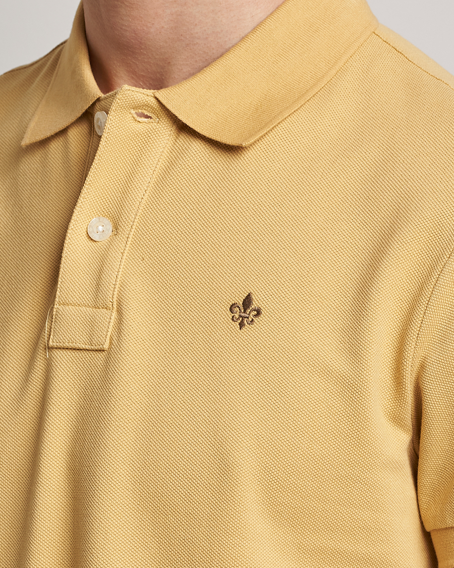 Men | Polo Shirts | Morris | New Pique Yellow