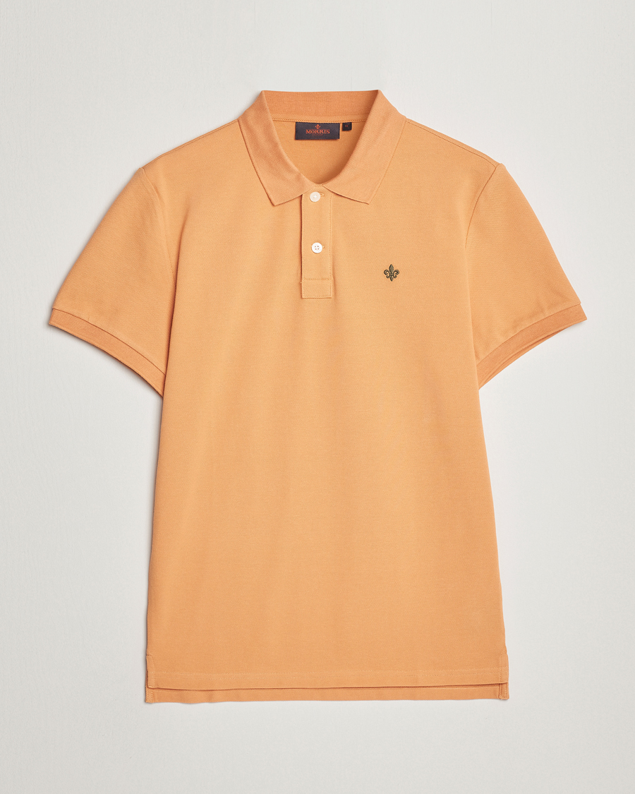 Men | Polo Shirts | Morris | New Pique Orange