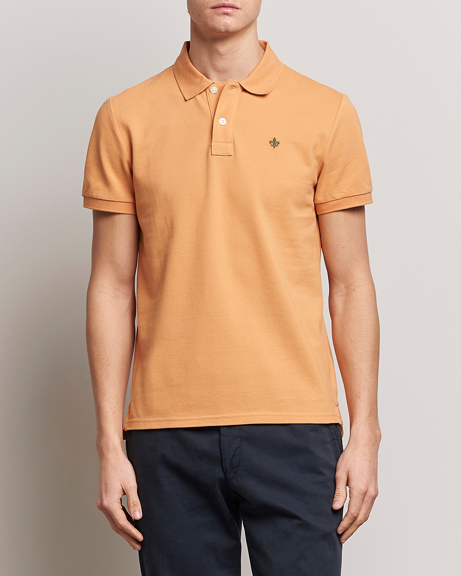 Men | Polo Shirts | Morris | New Pique Orange