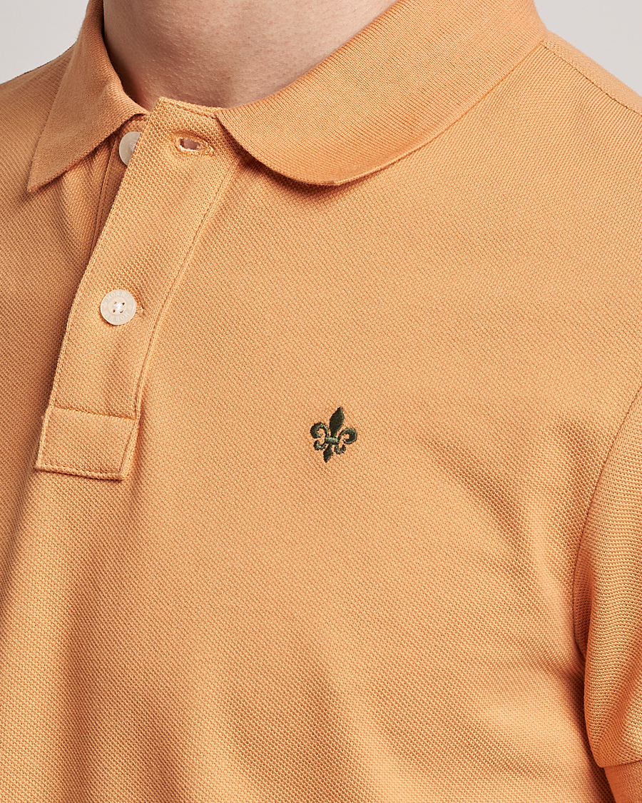 Men | Polo Shirts | Morris | New Pique Orange