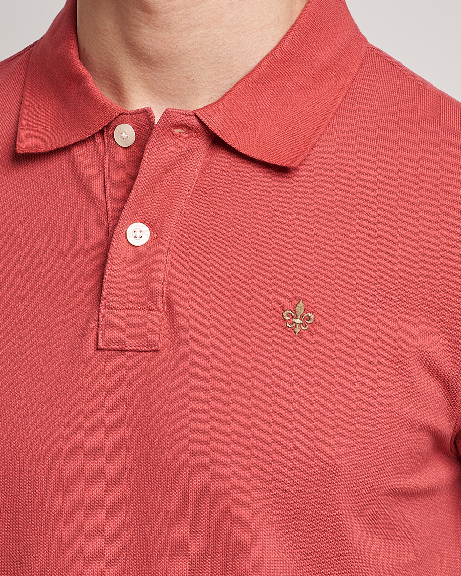 Men | Polo Shirts | Morris | New Pique Red