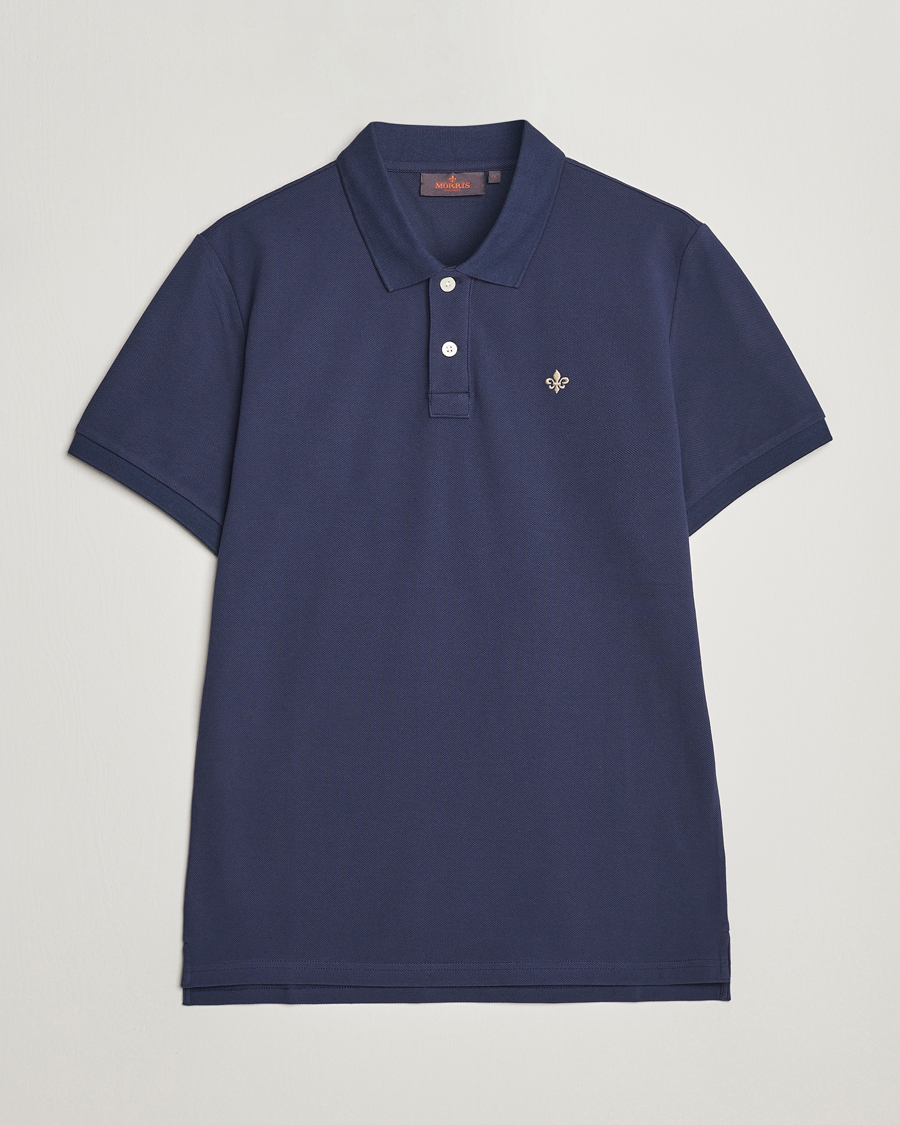 Men | Polo Shirts | Morris | New Pique Navy