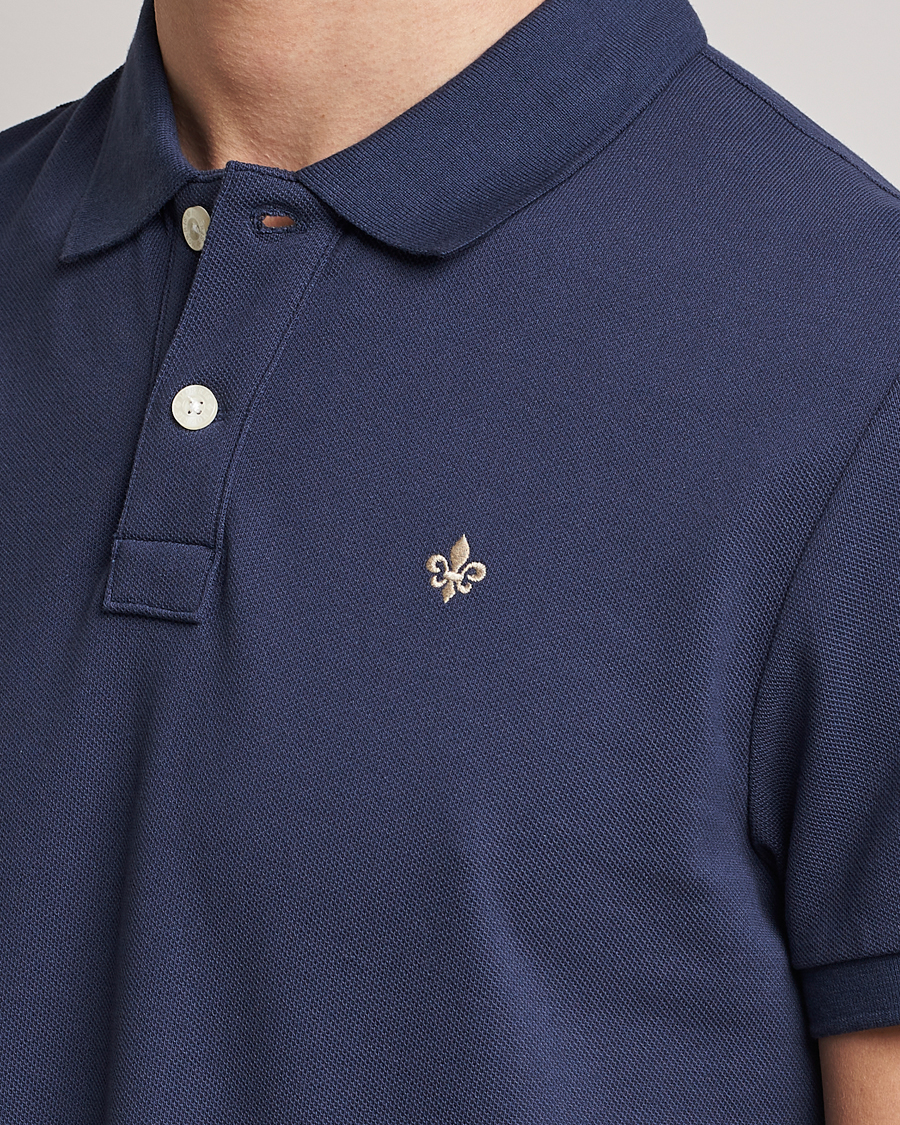 Men | Polo Shirts | Morris | New Pique Navy