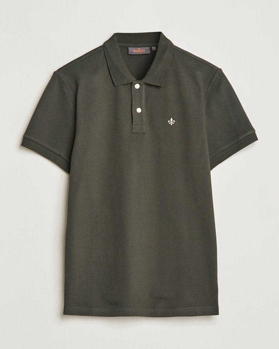 Men | Polo Shirts | Morris | New Pique Dark Green