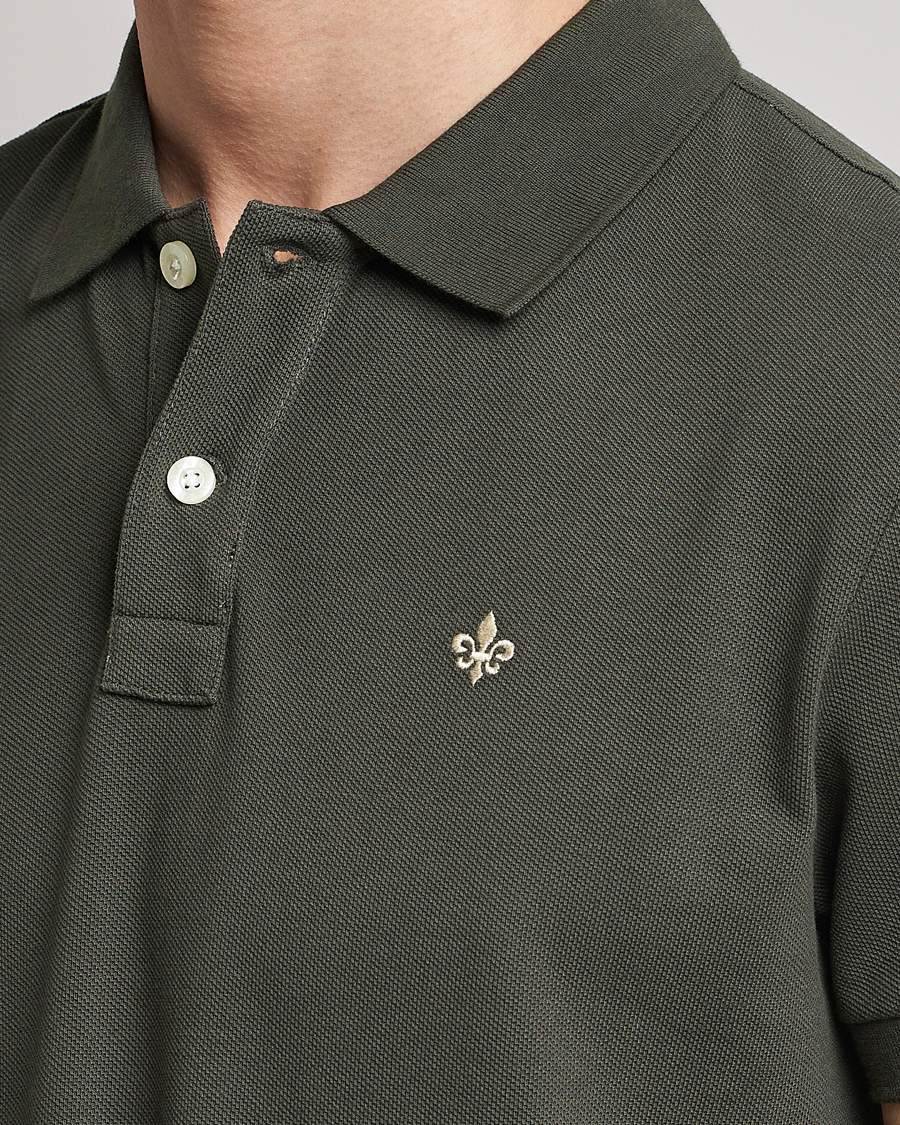 Men | Polo Shirts | Morris | New Pique Dark Green