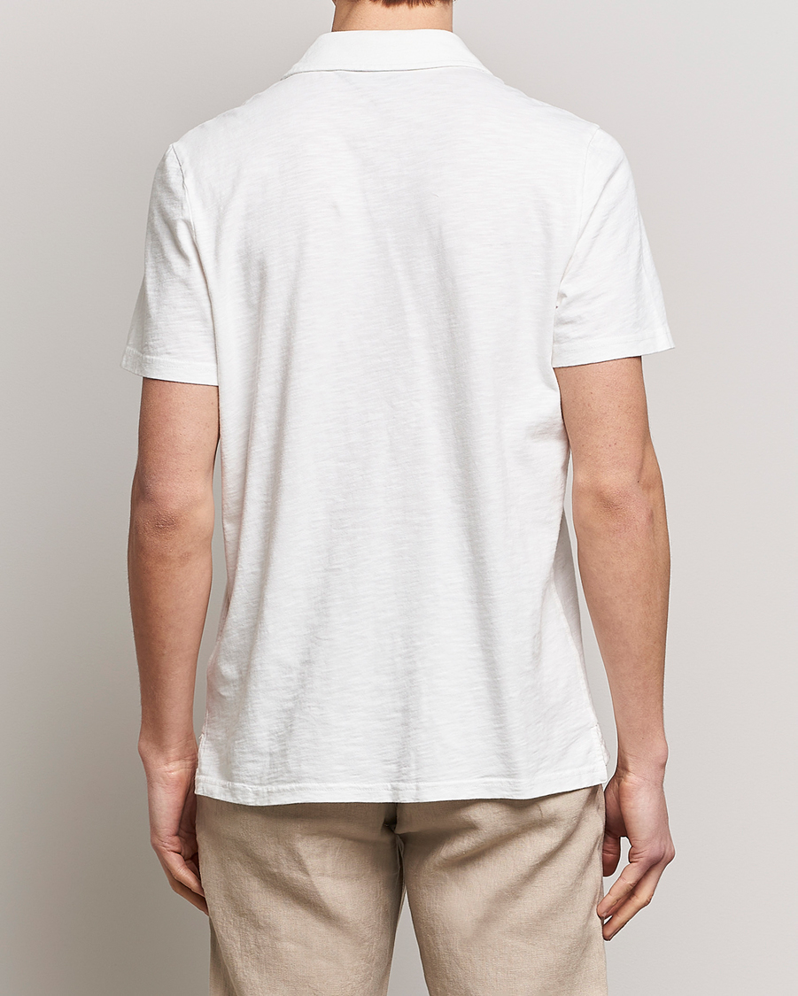 Men | Polo Shirts | Morris | Clopton Cotton Blend Polo Off White