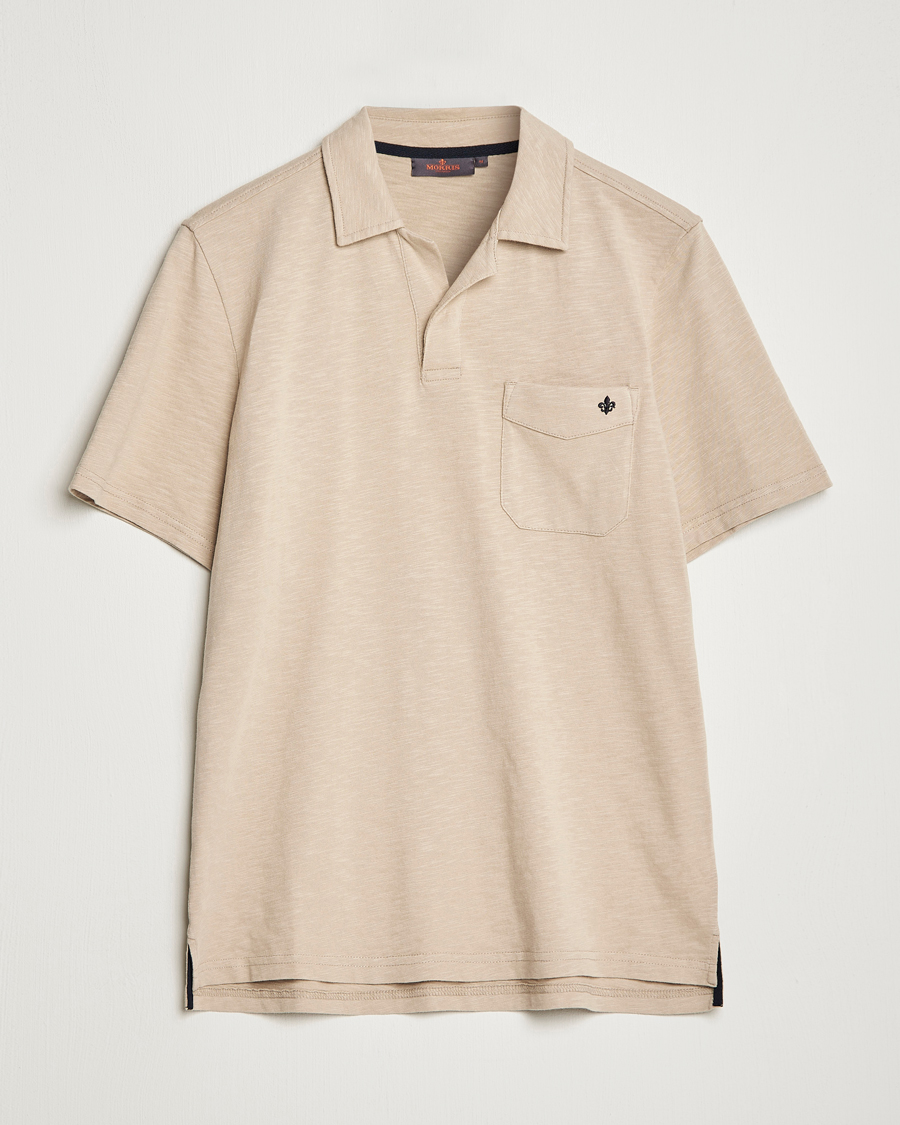 Men | Polo Shirts | Morris | Clopton Cotton Blend Polo Khaki
