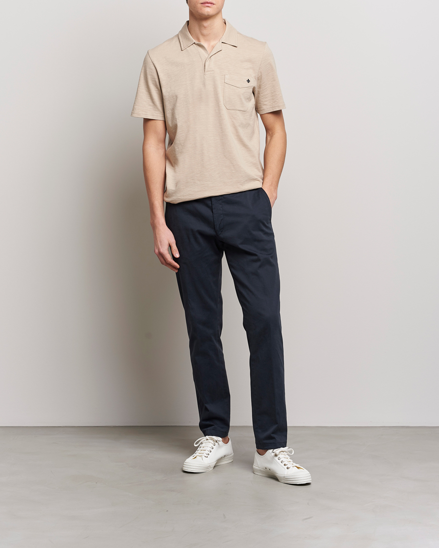 Men | Polo Shirts | Morris | Clopton Cotton Blend Polo Khaki