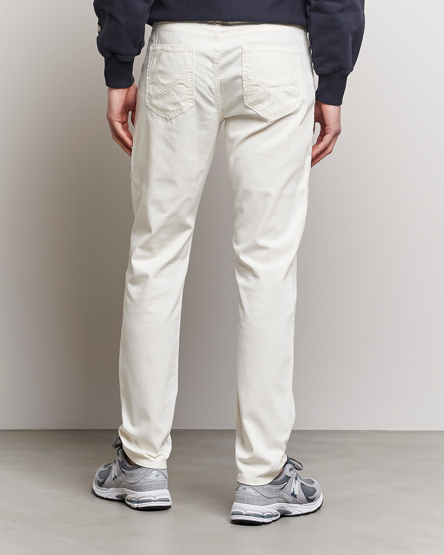 Men | Trousers | Morris | James Structured 5-Pocket Trousers White