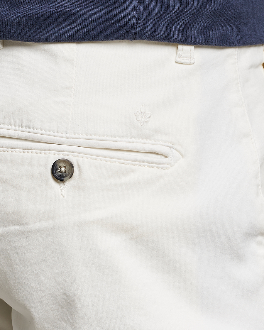 Men | Trousers | Morris | Jeffrey Brushed Stretch Chino White