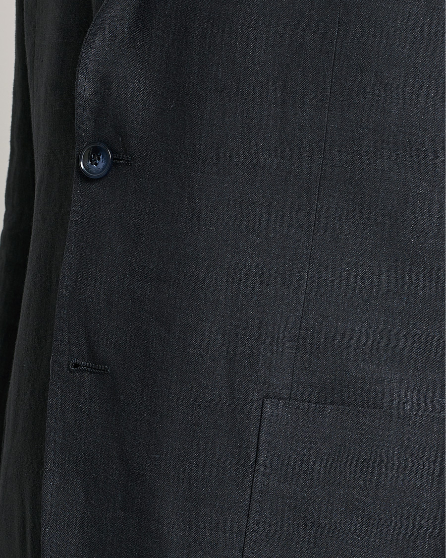 Men | Blazers | Morris | Archie Linen Suit Blazer Navy