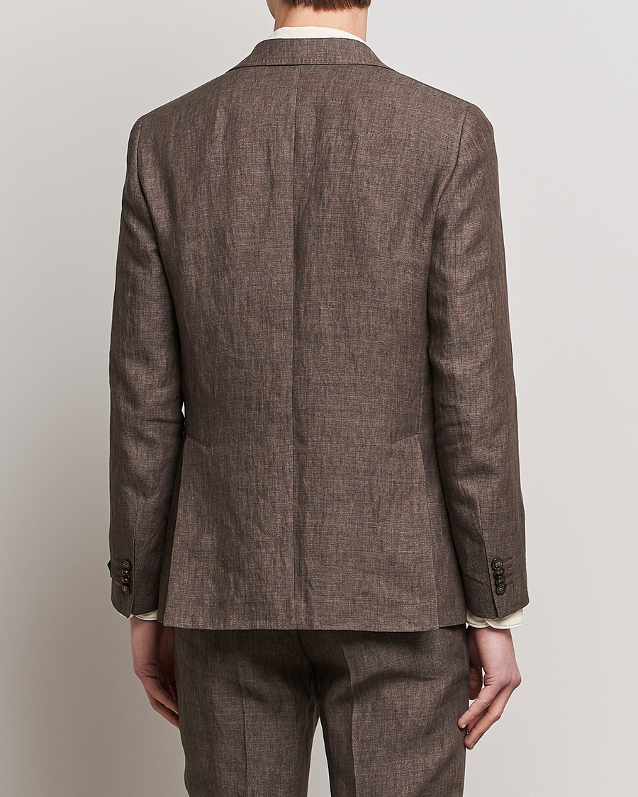 Men | Blazers | Morris | Archie Linen Suit Blazer Brown