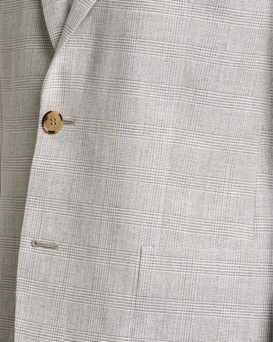 Men | Blazers | Morris | Archie Glencheck Cotton Blazer Khaki