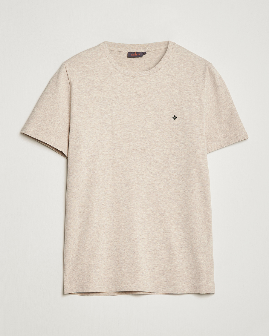 Men | T-Shirts | Morris | James Cotton T-Shirt Beige