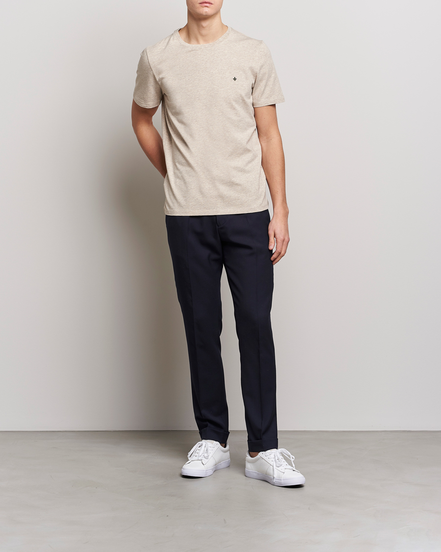 Men | T-Shirts | Morris | James Cotton T-Shirt Beige