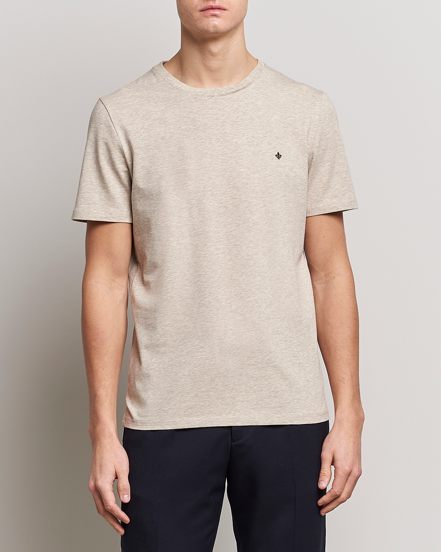 Men | T-Shirts | Morris | James Cotton T-Shirt Beige