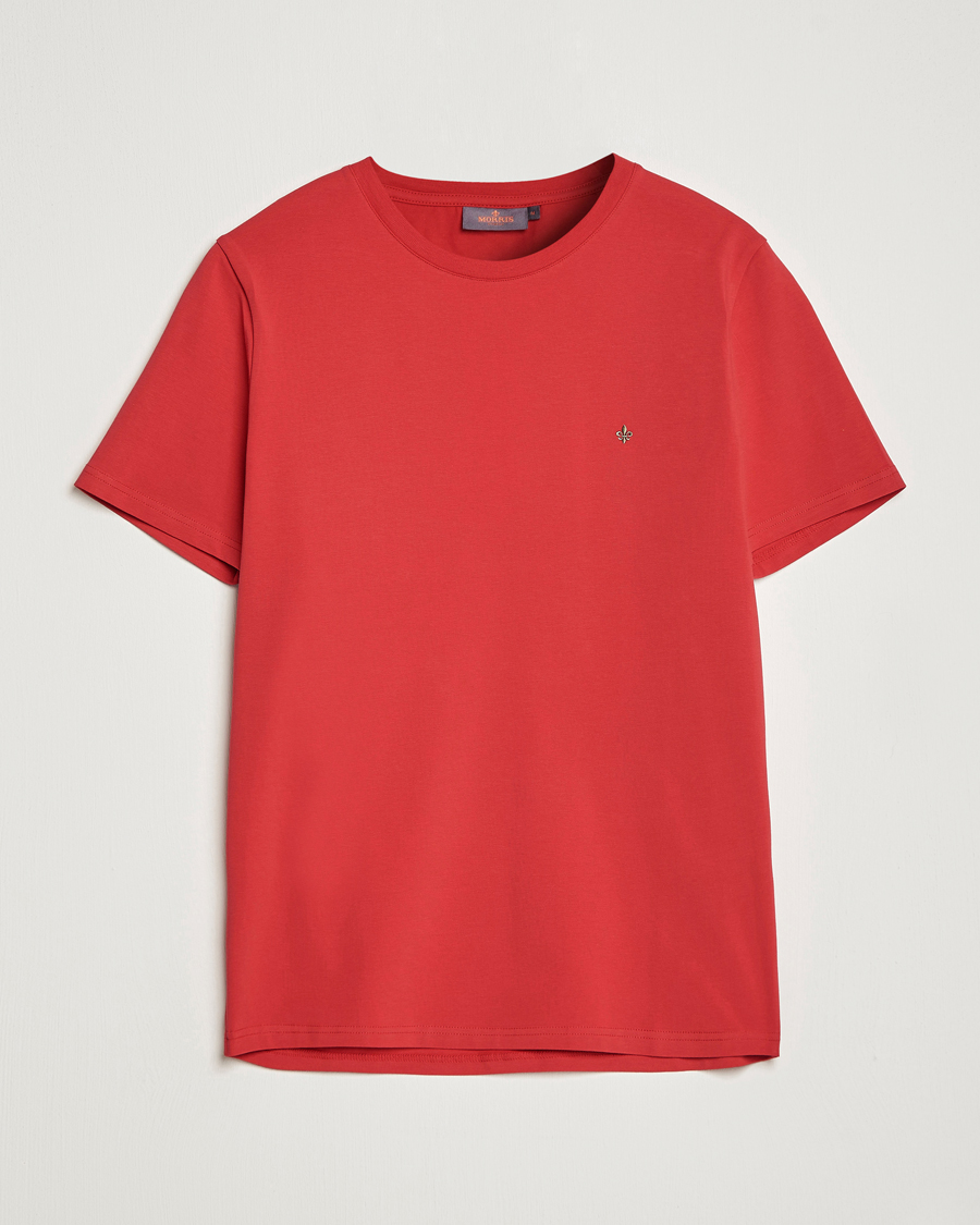 Men | T-Shirts | Morris | James Cotton T-Shirt Red