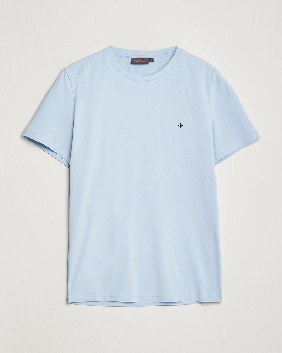 Men | T-Shirts | Morris | James Cotton T-Shirt Light Blue