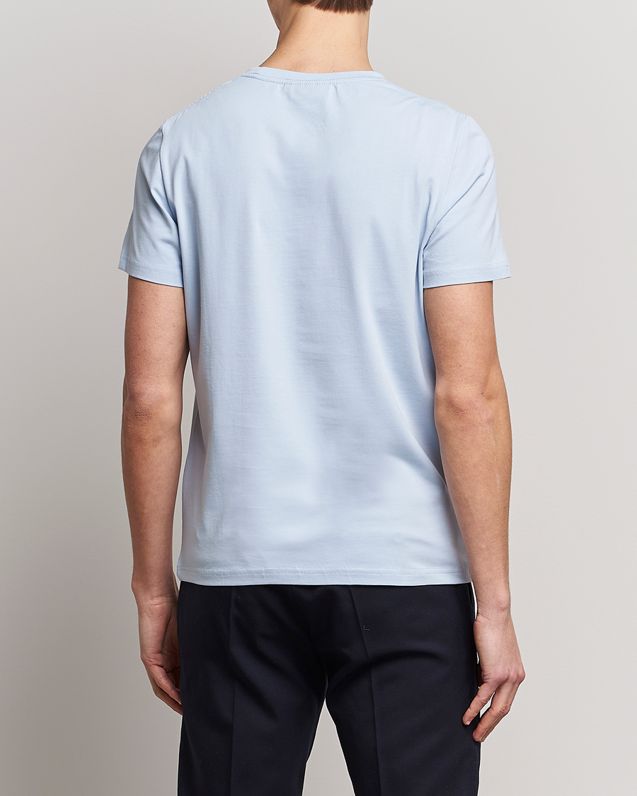 Men | T-Shirts | Morris | James Cotton T-Shirt Light Blue